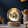 The Mun Sphere™ Crystal moon lamp