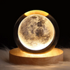 The Mun Sphere™ Crystal moon lamp